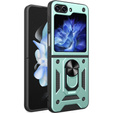 Armor Case for Samsung Galaxy Z Flip5 5G, Nox Case Ring, green