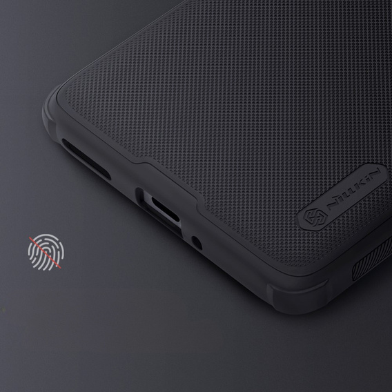NILLKIN Case for OnePlus 12 5G, Super Frosted Shield Case, black