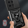 Case for Honor X8a 4G, CamShield Slide, black