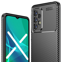 Case for Samsung Galaxy A53 5G, Carbon Gel, black