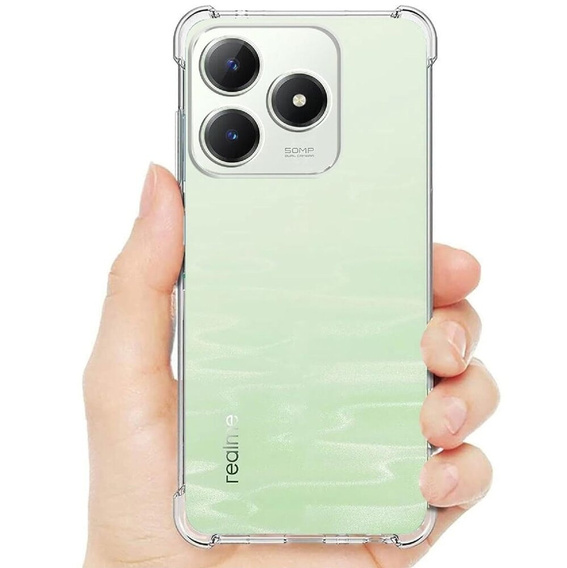 Case for Realme C61, Dropproof, transparent