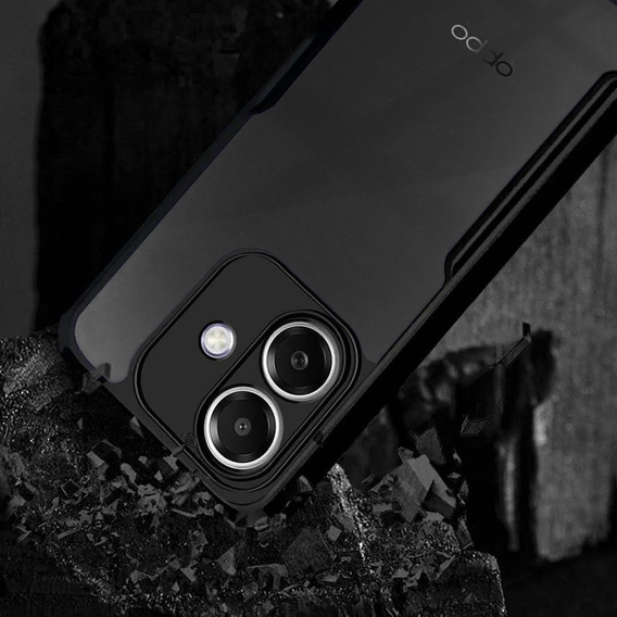 Case for Oppo A40 / Oppo A40m, AntiDrop Hybrid, black