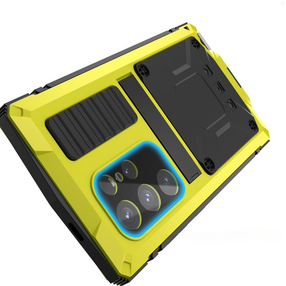 Armored case for Samsung Galaxy S25 Ultra, R-JUST, yellow