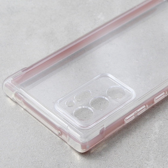 Case for Samsung Note 20 Ultra, Suritch Full Body, clear / rose gold