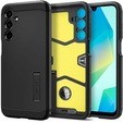Spigen case for Samsung Galaxy A36 5G, Tough Armor Mag MagSafe, black + 9H Tempered Glass