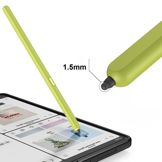 Stylus Touch Screen Stylus Pen for Samsung Galaxy Z Fold5 5G / Z Fold6 5G, yellow