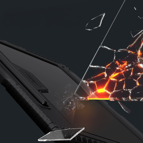 Case + keyboard Galaxy Tab S9, NILLKIN Bumper Pen Slot, black