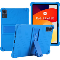 Silicone case for Xiaomi Redmi Pad SE 11", Impact, armor, dark blue