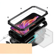 Case for iPhone 15 Plus, R-JUST CamShield Slide, armoured, black
