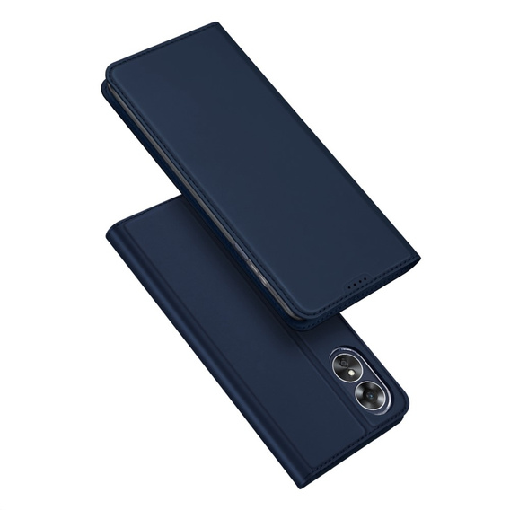 Dux Ducis Case for Oppo A17, Skinpro, dark blue