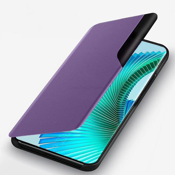 Flap case for Honor Magic 6 Lite 5G, Side View, purple