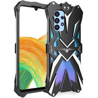 Armored case for Samsung Galaxy A33 5G, Aluminum Alloy, black