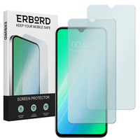 2x Tempered Glass for Motorola Moto G10/G20/G30, ERBORD 9H Hard Glass for phone screen