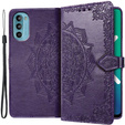 Flip case for Motorola Moto G52 / G82 5G, Mandala, purple