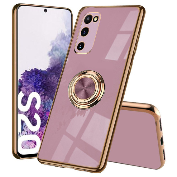 Case for Samsung Galaxy S20, Electro Ring, purple
