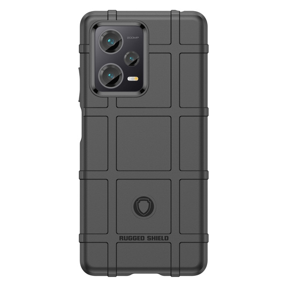 Case for Xiaomi Redmi Note 12 Pro+ 5G, Rugged Shield, black