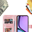 Flip case for Realme C67, Mandala, pink rose gold