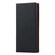 Leather case for Samsung Galaxy S23, ERBORD Grain Leather, black