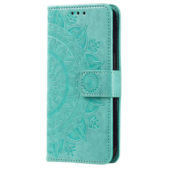 Flip case for Samsung Galaxy A35 5G, Mandala, green