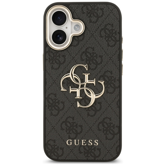 GUESS 4G Big Metal Logo case for iPhone 17