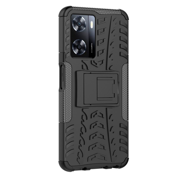 Case for Oppo A57s, Tire Armor, black