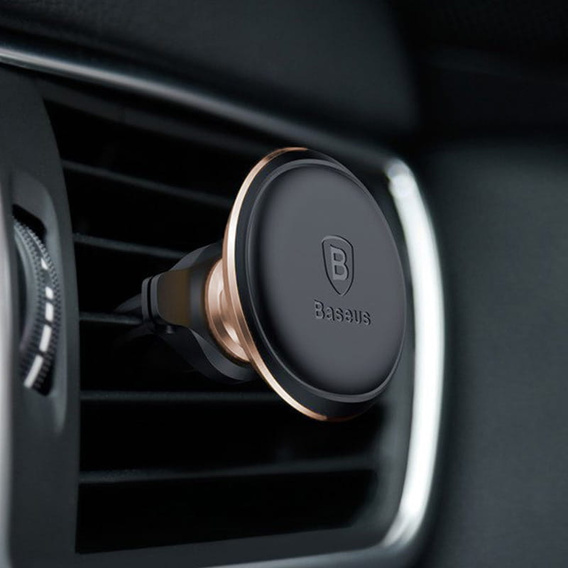 Baseus magnetic car holder for air vents – black
