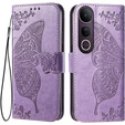 Flip case for Vivo V50 Lite 4G / 5G, Butterfly, purple