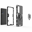 Case for Vivo X60 Pro 5G, Kickstand Ring, black