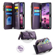 CASEME RFID Leather Wallet Case for Samsung Galaxy A57 5G, purple