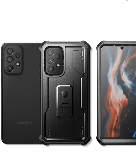 Armored case for Samsung Galaxy A33 5G, Dexnor Full Body, black