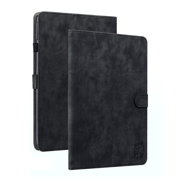 Case for Samsung Galaxy Tab S9, Wallet Pen Slot, black