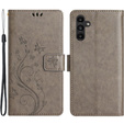 Flip case for Samsung Galaxy A14 4G/5G, Mandala Flower, grey
