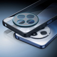 DuxDucis case for Xiaomi Redmi 14C / Xiaomi Poco C75, Aimo case, transparent / black