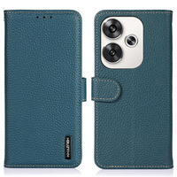 KHAZNEH RFID case for Xiaomi Poco F6, Litchi Texture, green