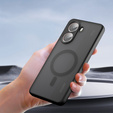 Case for Xiaomi Poco X7 Pro 5G, for MagSafe, ERBORD Matt Case, black