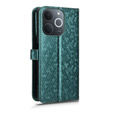 Flip case for Realme Note 70T 4G, Wallet Rhombus, green
