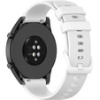 Silicone strap for Huawei Watch GT Runner / GT 3 46mm, White