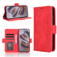 Flip case for Motorola Edge 50 Neo / Motorola ThinkPhone 25, Card Slot, red
