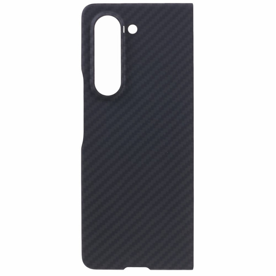 Case for Samsung Galaxy Z Fold5 5G, Aramid Fiber Cover, black