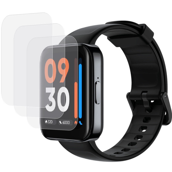 3x ERBORD hydrogel film for Realme Watch 3