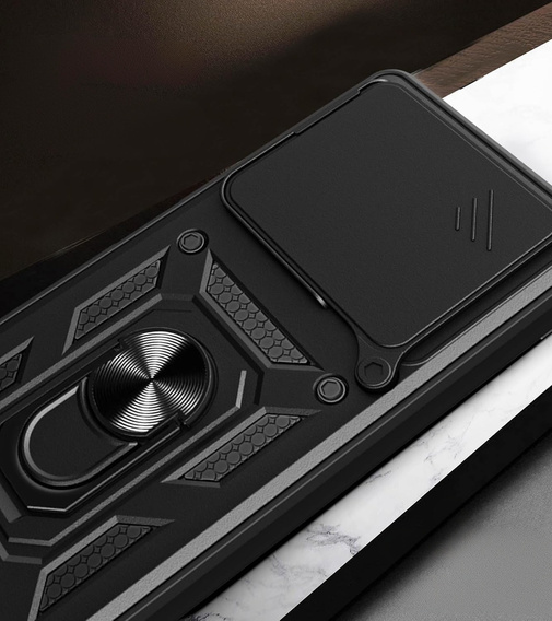 Case for Xiaomi Poco F7 Ultra, CamShield Slide, black