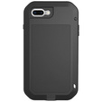 Love Mei Case for iPhone 8 Plus / 7 Plus, armored with glass, black