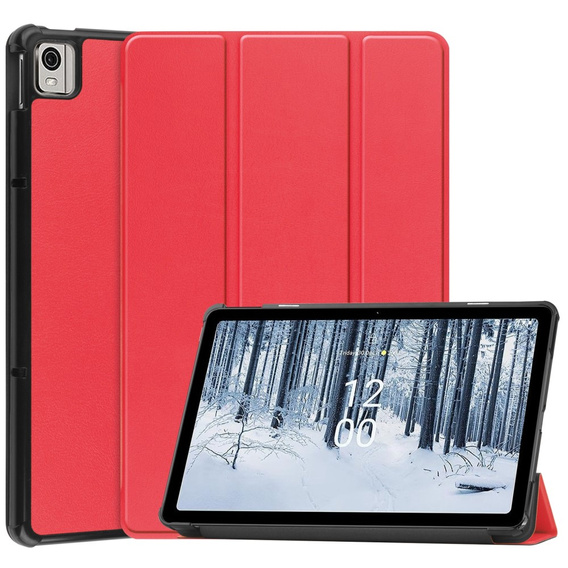 Case for Nokia T21, Smartcase, red