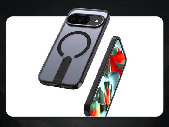 Fusion Hybrid case for Google Pixel 10 / 10 Pro, for MagSafe, with stand, black
