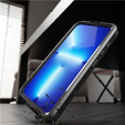 Waterproof case for Samsung Galaxy S24, Redpepper, for MagSafe, black