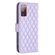 Flip case for Samsung Galaxy S20 FE, Wallet, BINFEN COLOR, purple