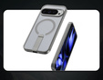 Fusion Hybrid case for Google Pixel 10 Pro XL, for MagSafe, with stand, grey