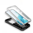 Case for Samsung Galaxy S23, CamShield Slide, CamShield Slide, white / black