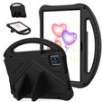 Children's case for T Tablet 2 5G, with stand and handle, black