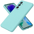 Case for Samsung Galaxy M55 5G, Silicone Lite, blue